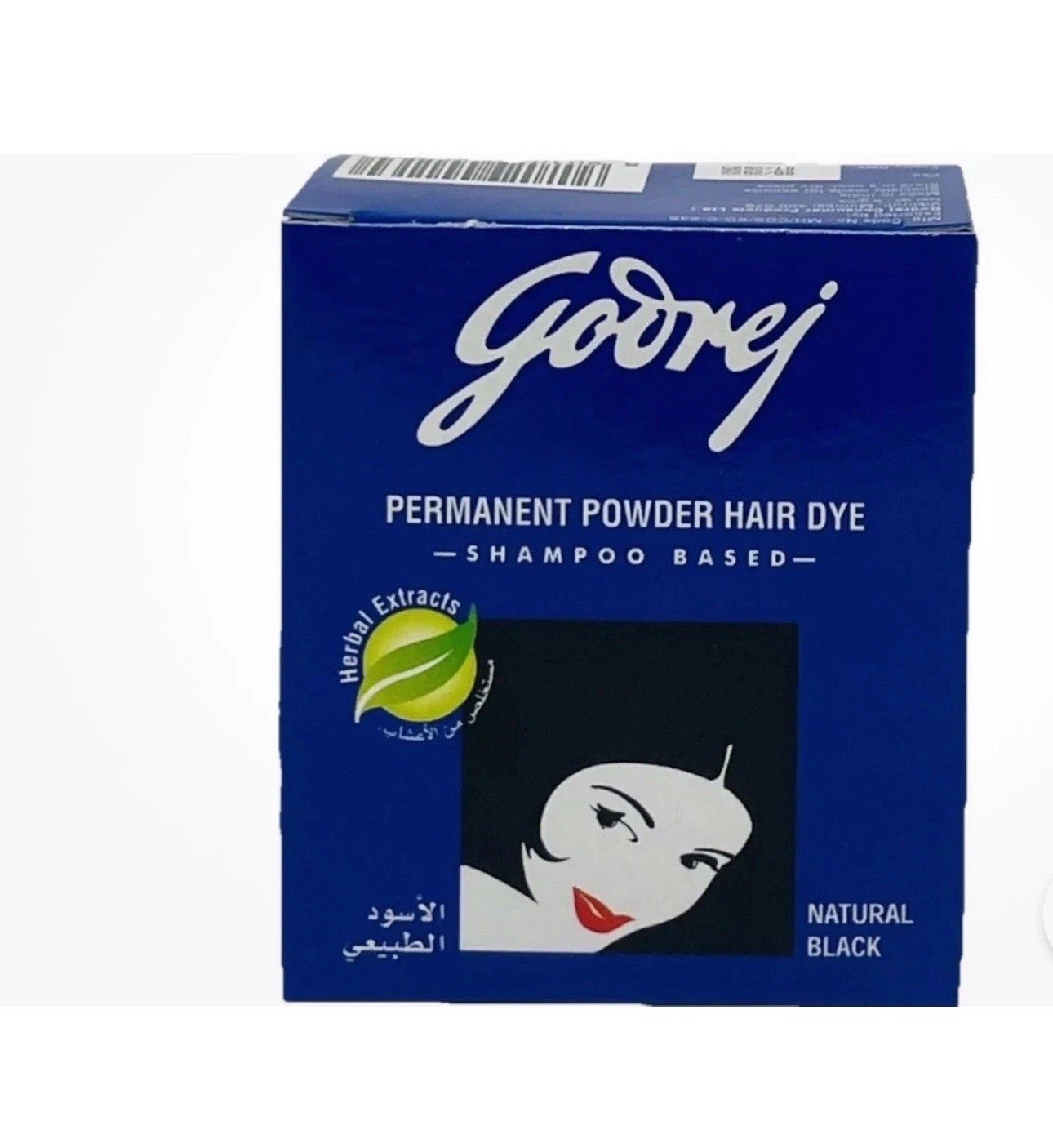 Godrej Permanent Powder Hair Dye Shampoo Based Herbal Extrac