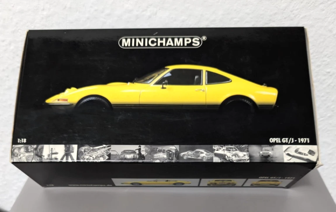 Opel GT MINICHAMPS 1:18 Modellautos, - LKWs & -Busse online kaufen