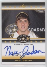 2012 Leaf US Army All-American Bowl Selection Tour /125 Nick Jordan Auto 00l8
