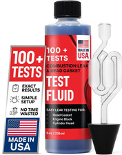 Combustion Leak Head Gasket Test Kit - over 100 Tests - Includes 8Oz Leak-Dete
