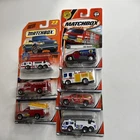 Vintage Matchbox FIRE DEPARTMENT TRUCK - LOT OF 7 - Pumper Ladder Tanker + More