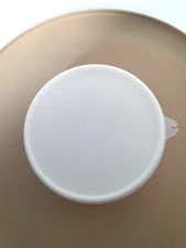 Tupperware 492-5 3 Piece Chips and Dip Serving Tray with Bowl and Lid