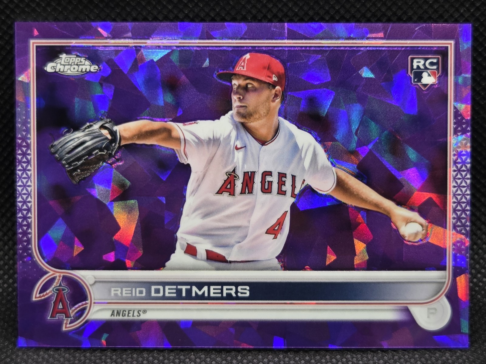 🔥 Reid Detmers 2022 Topps Chrome Sapphire Edition SSP PURPLE /10 #201 Rookie RC