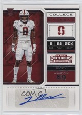2018 Panini Contenders Draft Picks College Ticket Justin Reid #293 Auto c7p