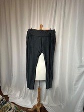 Avia Leggings Womens Size Large 12-14 Black Ankle Gym Athleisure Leggings