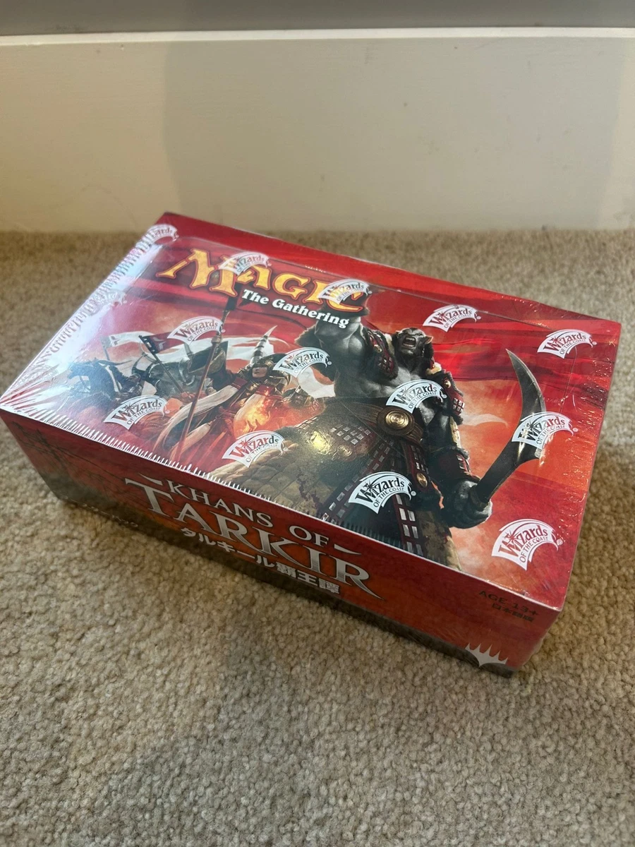 Magic: The Gathering Khans of Tarkir Sealed Collectible Card Game Boxes in  Japanese for sale | eBay