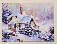 Merry Christmas Note Card (+ Envelope 5x3,5")