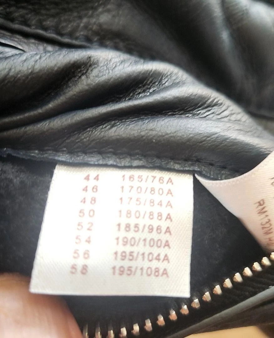 LOUIS VUITTON（LV） Louis Vuitton giacca blusa pelle shearling taglia 52