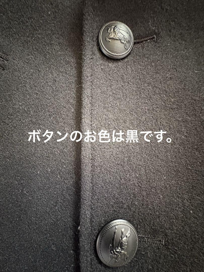 BURBERRY BLACK LABEL Wool Peacoat, Black, Outerwear, Zara | eBay