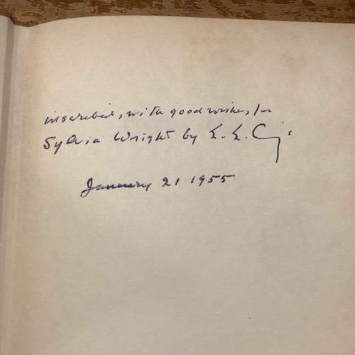 Signed Inscribed EE Cummings Poems 1923-1954 First Edition - Picture 2 of 11