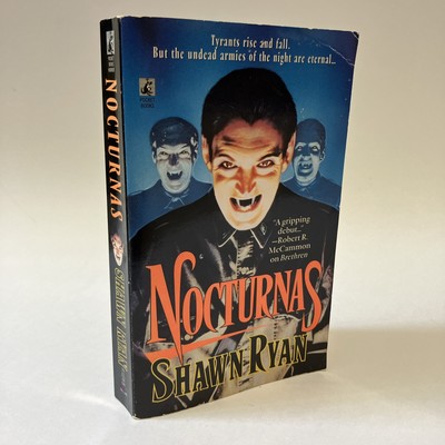 1995 Nocturnas by Shawn Ryan Vintage Vampire Horror Paperbacks from Hell