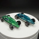 Vintage Hot Wheels Redline Shelby Turbine Pair Of Aqua & Green -Good & Very Good