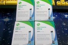 100 ONE TOUCH ULTRA TEST STRIPS 1 BOX OF 100, EXP 1-31-26, GOOD SEALED BOX