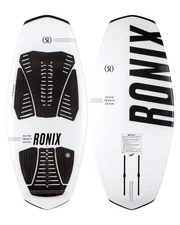 Ronix Koal Surface - 727 Foil Board - White / Black - W/ Straps - 4'8