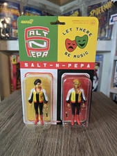 Super7 Salt-N-Pepa - (2 Pack) 3.75 Salt-N-Pepa Action Figures with Ac Toy
