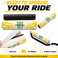 8.9" Round Handlebar Crossbar Pad Foam Protector Dirt Bike ATV Motocross US Ship