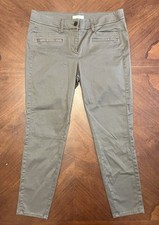 Womens Jeans Ann Taylor LOFT Mid Rise Slim Leg Marisa Size 10