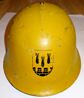 Casque Norvégien modèle 1931 de la défense civile.