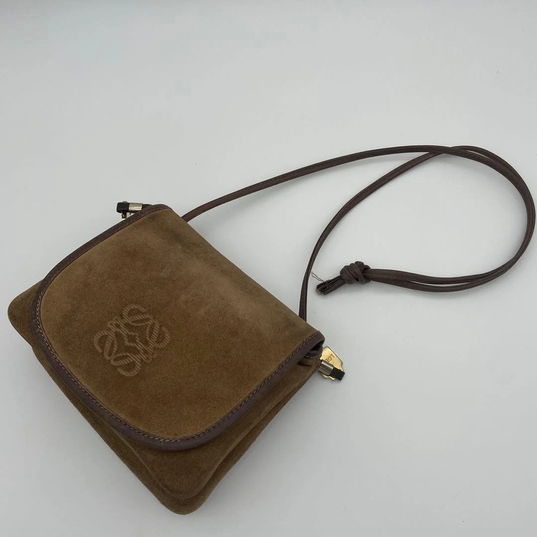 Loewe Suede Shoulder Bags for Women for sale - eBay