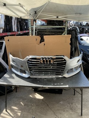 2016 - 2018 AUDI A6 RS6 - FRONT BUMPER COVER W/ GRILLE OEM
