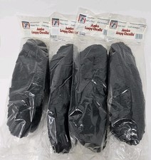 Lot of 4 Packs Black Jumbo Loopy Chenille Blue Jay Super Tex Craft Designer VTG