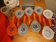 Nerf N-Strike Elite 25 Round Ammo Drum Magazine Orange Dart Clip Replacement
