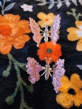 Flying Butterfly Hairpin, 2023 New Butterfly Rhinestone Hair Clips Elegant Metal