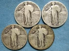 Lot 4 ~ U.S. STANDING LIBERTY QUARTERS ~ 1926 1927 1928 1928-S
