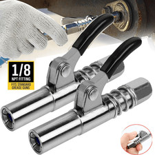 Professional Grease Gun Coupler Quick Release Lock Oil Injection Nozzle 10000PSI