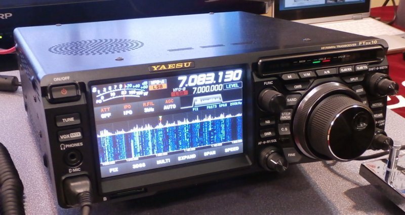YAESU FTDX-10(100w) フルセット FTDX10 + protective sheet Yaesu HF/50MHz100W outstanding