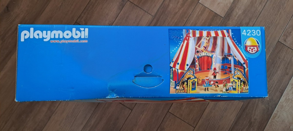 Playmobil 4230 - Gradins Rouges (bas Du Grand Cirque) - Pièces D'occasion En Bon état
