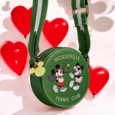 『美品』Disney M&M  BK  DEG―2  MB NEW COACH Disney X Coach Mickey Mouse Ear Bag Crossbody
