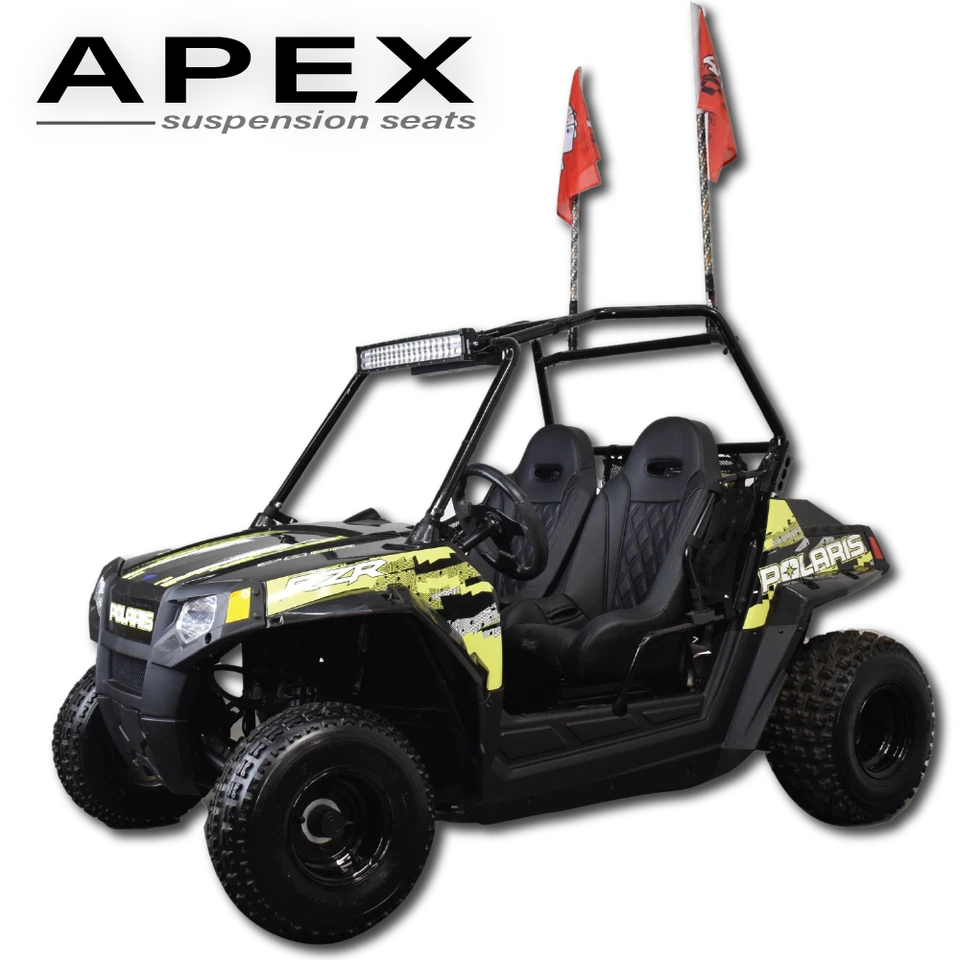 BLACK RZR 170-Suspension Seats (Fits all Years) - Изображение 4 из 4