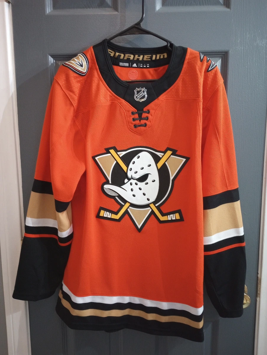 Nhl Anaheim Mighty Ducks Jersey W/old Logo