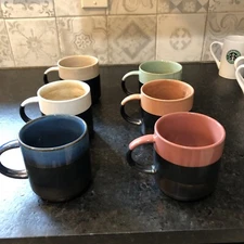 Over and Back  Mugs set, 6-piece