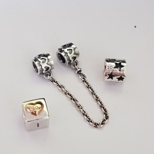 Genuine Pandora 20th anniversary Full set 12 Charms, certificates & Jewelry Box - Bild 10 von 13