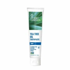 Tea Tree Oil Toothpaste  WITH MINT, 6.25 oz By Desert Essence