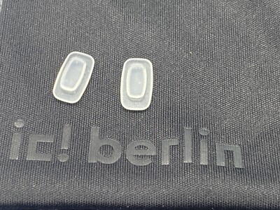 ic Berlin Pads Nasensteg Silikon transparent Ersatz Nasenpads