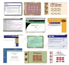 BEST PROFESSIONAL 400 WEB PAGE DESIGN TEMPLATES FLASH ANIMATIONS CD