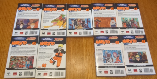 Naruto Manga Volumes- 40-46 & 48-49 By Masashi Kishimoto Manga Anime Book Lot - Picture 2 of 6