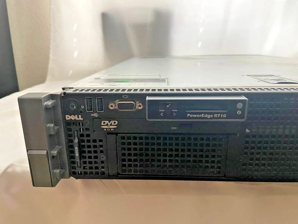 Dell PowerEdge R710 2x Intel Xeon E5650 2.66GHz 32GB RAM ECC 2X 870W PSU - Image 2 of 4