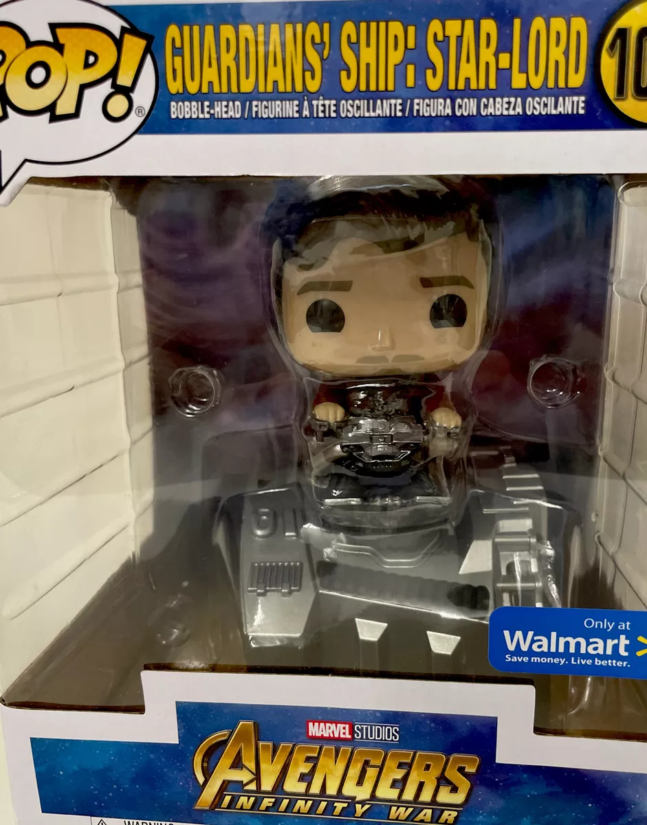 Boneco Funko Pop Marvel Infinity Guardians Ship Star Lord 1021 - Início