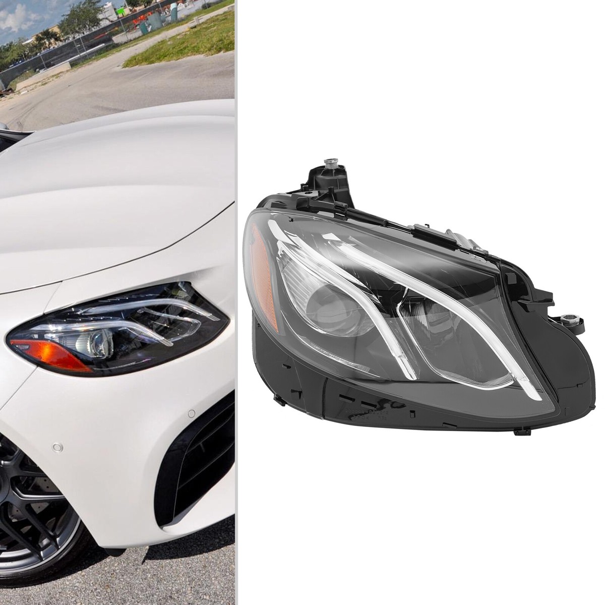 2017-2020 For Mercedes-Benz E-Class E300 W213 LED Headlight Right