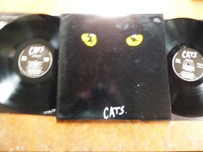 1981 DOUBLE LP CATS. O.S.T. - CAT NO. VCATX001- EX. CON- AS NEW