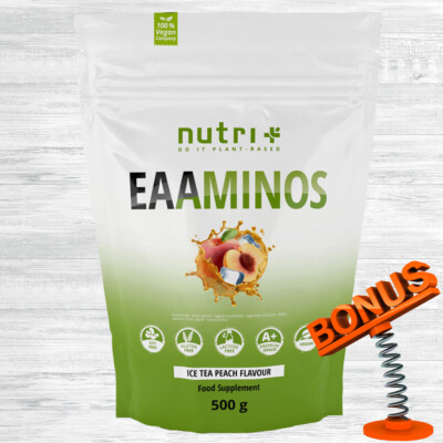 Nutri-Plus Vegan EAA Pulver  500g Beutel 49,98  /kg Instant Aminos + Bonus