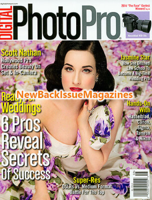 Digital Photo Pro 8/15,Dita Von Teese,August 2015,*BRAND NEW*,*LAST ONE*