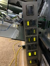 WMS BB2 OLED Button Panel with  Elastomer Liquid Resistant.