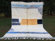 Moroccan beni ourain rug Tapis berbere beni ourain rug Mrirt area rug