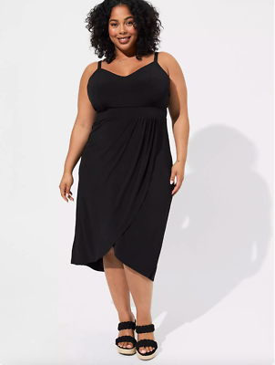 knee length dresses for ladies Plus Size Chiffon Midi Dress with Flowy Long Sleeves and Waist Applique main image 1