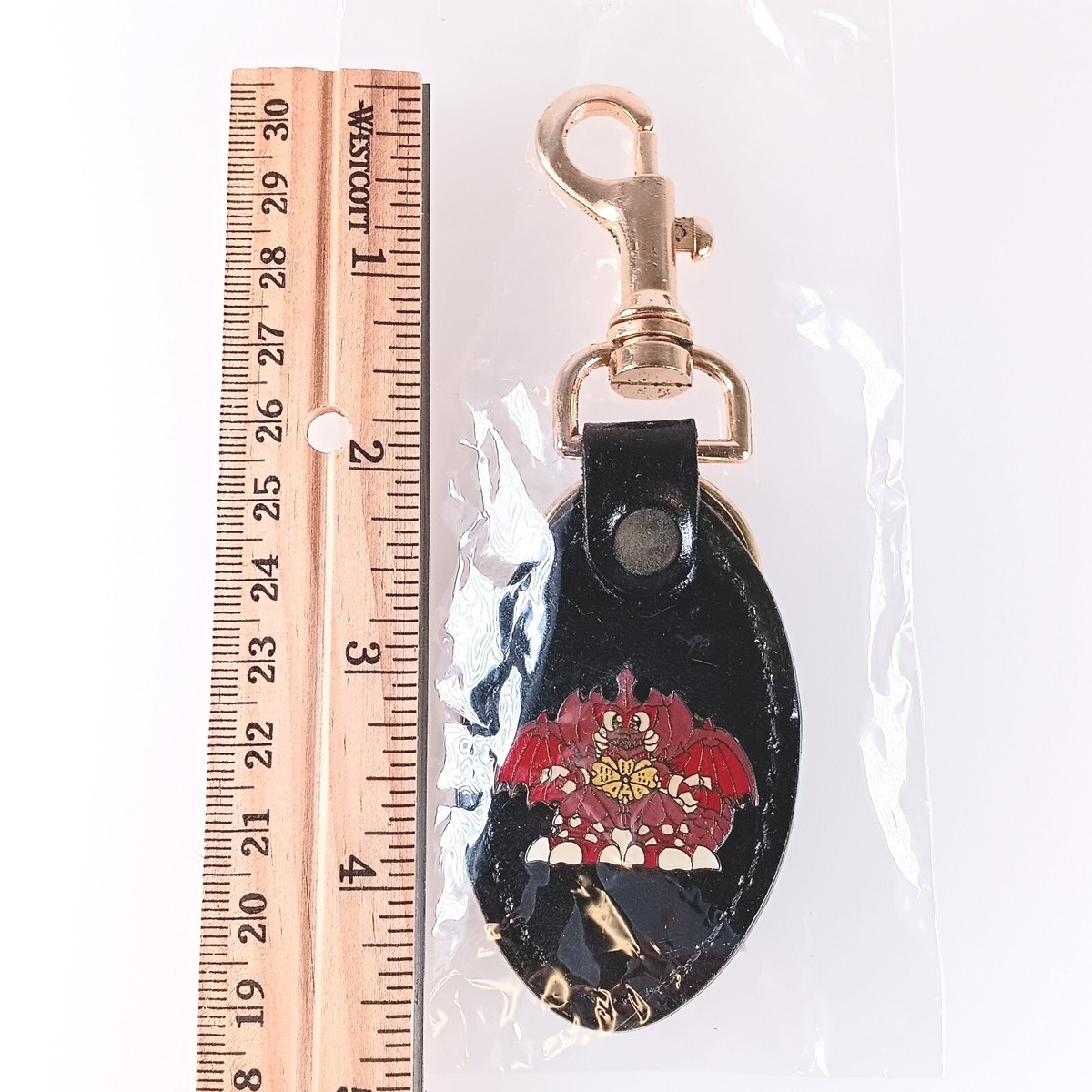 Destoroyah Godzilla LITGODZI Leather Keychain Toho Japanese From